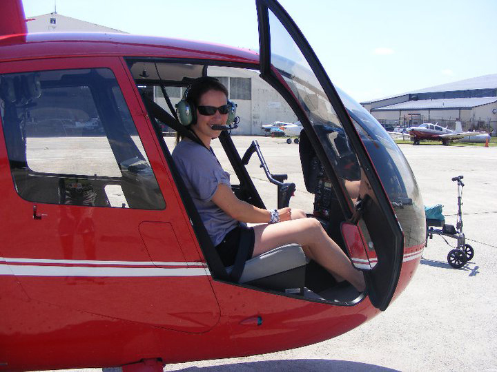 Katrin Alberding Private Helicopter 7511 CFI Oeistein Sagmo Katrin Alberding receives Private Helicopter Rating 7511 CFI Oeistein Sagmo