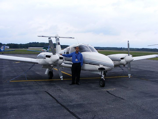 Sahya Kunnenkeri Multi Engine Rating 82511 CFI Brigitte Moesta