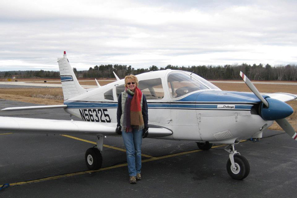 Carol Vavra Private Pilot 1812 CFI's Dave Rohwer and Steve Parsons